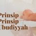 Prinsip Ubudiyyah
