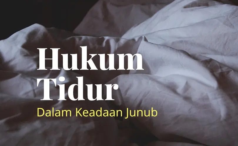 Hukum Tidur Dalam Keadaan Junub